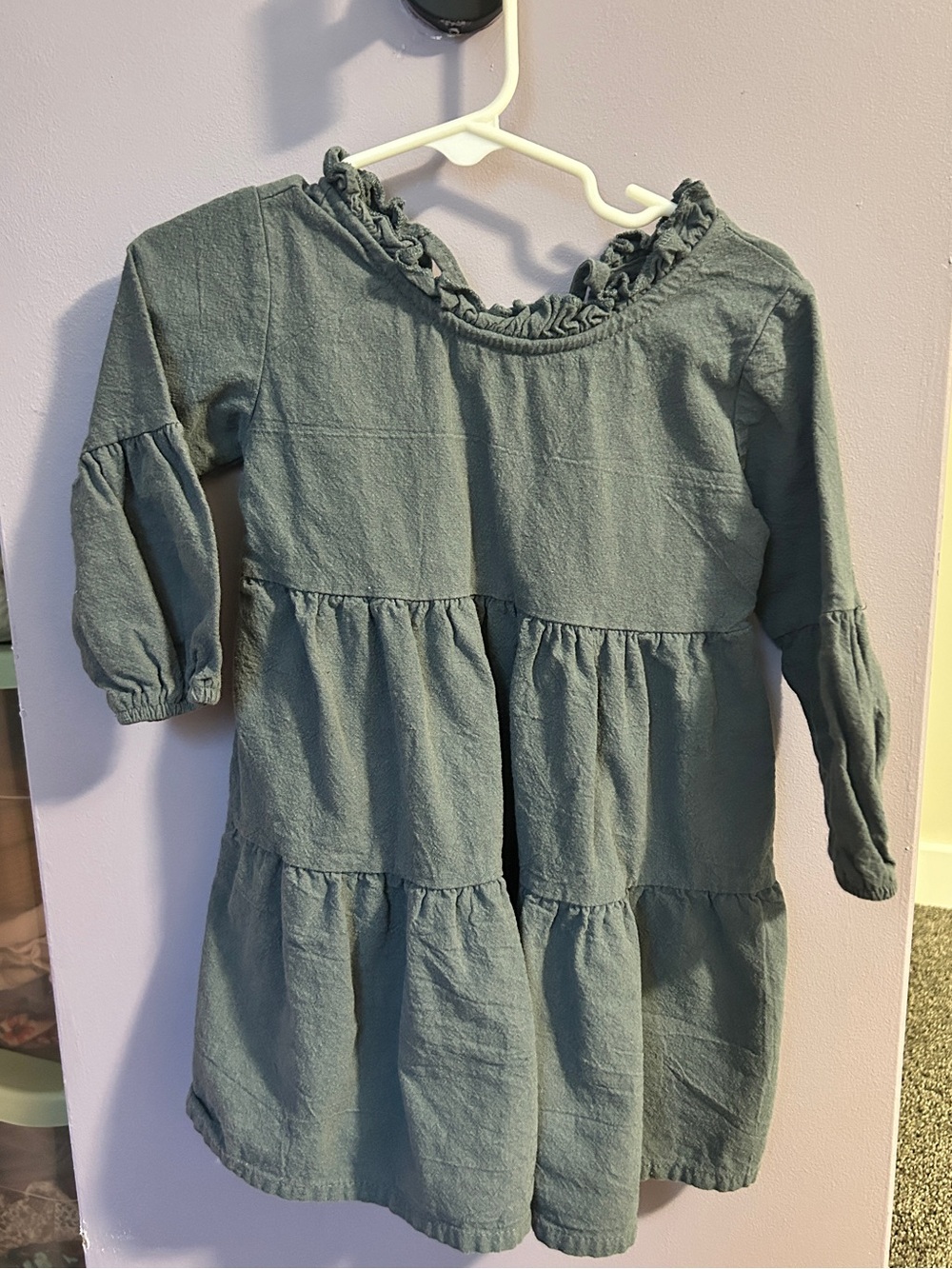 Blue Smocked Dress
